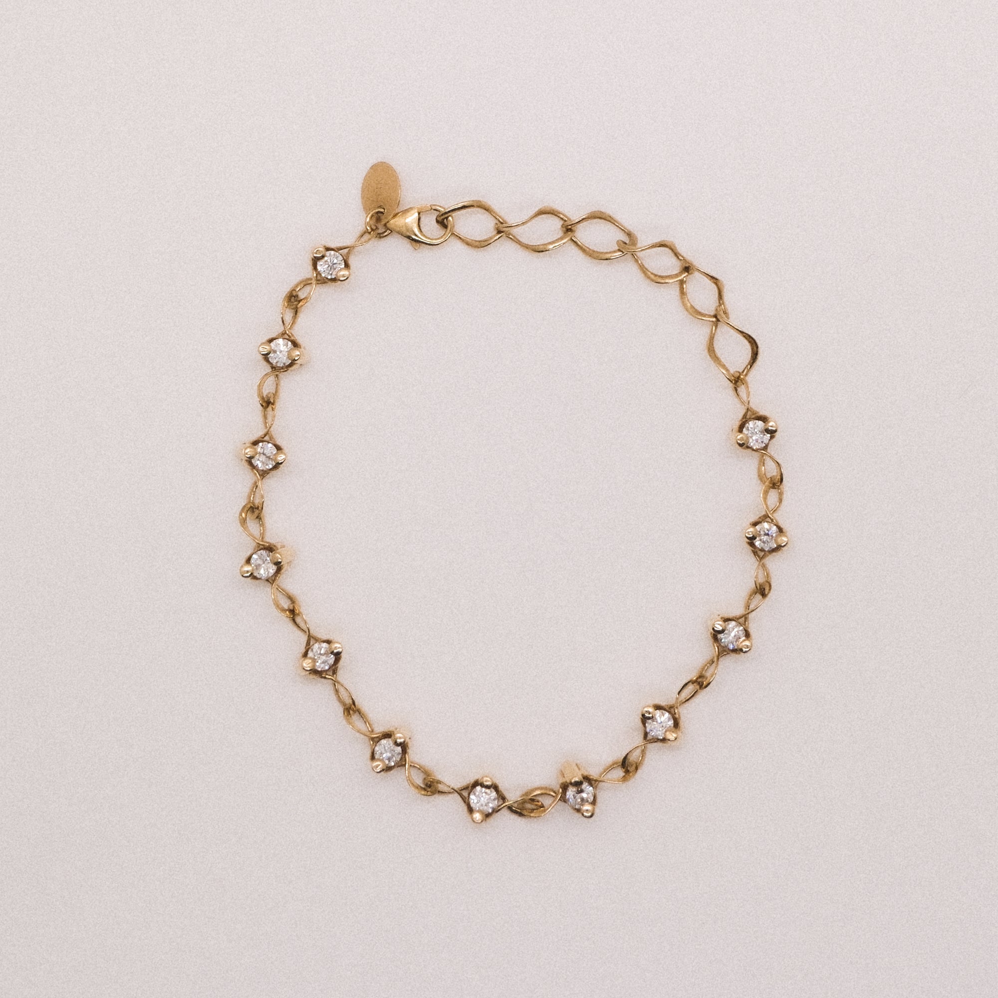 14K Locus Max Diamond Bracelet