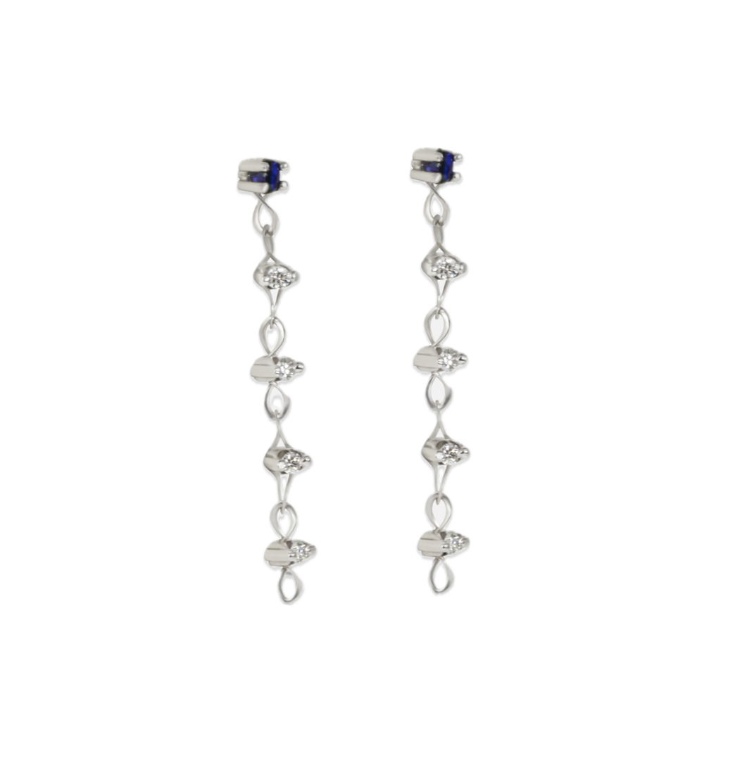 14K Locus Drop Earrings