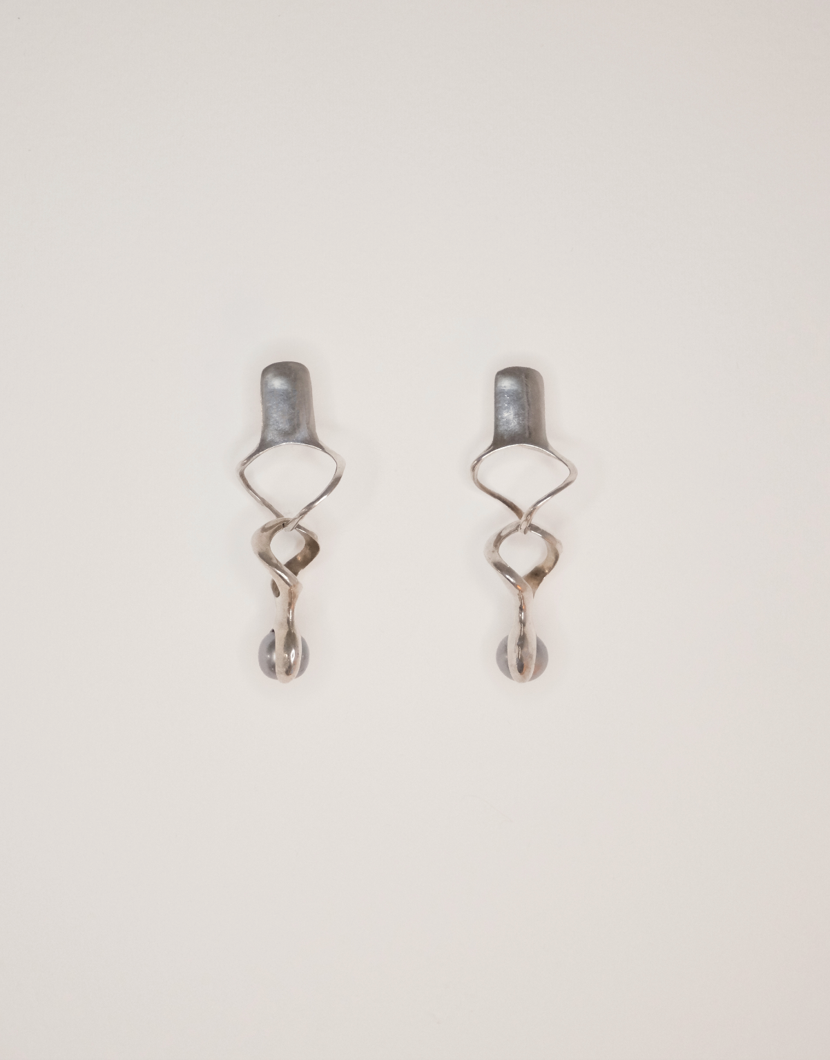 925 X/Y Drop Earrings